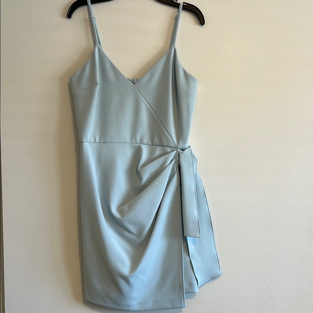 French Connection Light Blue Cocktail Dress